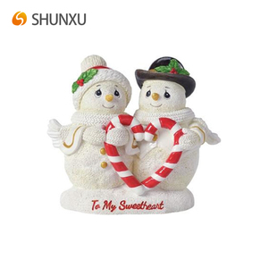Resina Christmas <span class=keywords><strong>Elf</strong></span> Figurine Ornamenti 5 pollici set di 2 Natale Home Decor Regali Fei Figurine - Product Image 6