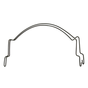 Les meilleures ventes <span class=keywords><strong>en</strong></span> chine vague fil formant <span class=keywords><strong>r</strong></span> forme papillon galvanisé attaches murales - Product Image 1