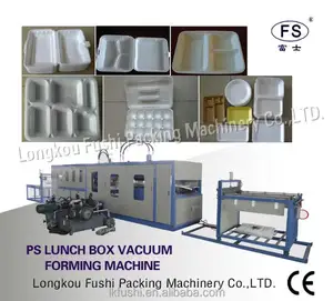 disposable food container vacuumforming machine