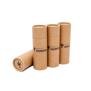 Luxo Caixa de Óleo de Cânhamo Óleo de Embalagens Recicláveis de Papel Tubo - Product Image 4
