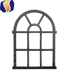 Ornamental Outdoor Metal Window Frame