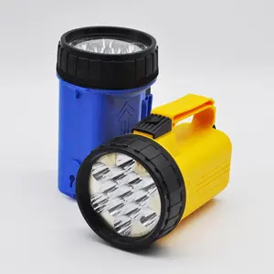 Недорогой портативный прожектор Clover, охотничий фонарик, ручной прожектор с аккумулятором 4 * D, сверхъяркая светодиодная ручная лампа