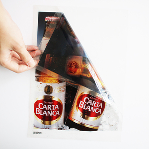 Tùy Chỉnh In Ấn Không Thấm Nước Tự Dính Vinyl PVC Cửa Sổ Trong Suốt <span class=keywords><strong>Sticker</strong></span> - Product Image 1