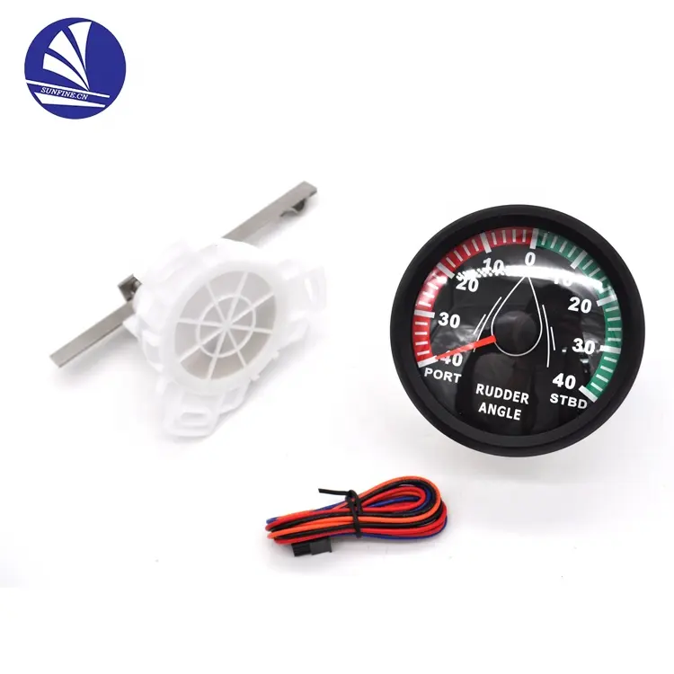 Marine Boat Yacht Rudder Angle Indicator Gauge