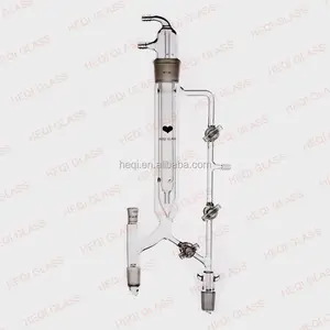 Lab glass filling type precision distillation column