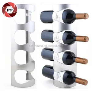 4ボトル用ステンレスワインホルダー工場卸売カスタム - Product Image 1