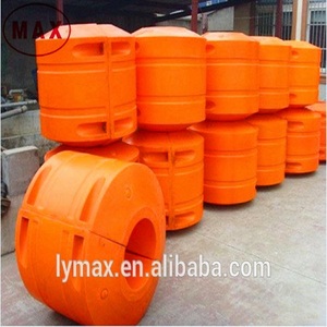 Pontons flottants <span class=keywords><strong>anti</strong></span>-<span class=keywords><strong>ondes</strong></span> en polyéthylène orange vif avec coque en mousse de polyuréthane rigide - Flottabilité marine durable - Product Image 4