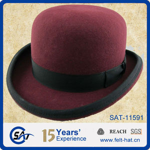 Degli uomini Dell'annata delle 100% Feltro di Lana Tradizionale <span class=keywords><strong>Cappello</strong></span> di giocatore di Bocce - Product Image 2