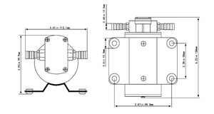 Pompe à engrenages de transfert de carburant diesel SURGEFLO FP-12 12 LPM 12 volts <span class=keywords><strong>Image</strong></span> - Product Image 6