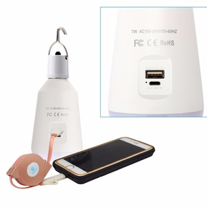 Năng Lượng Mặt Trời Bảng Điều Khiển Sạc 7W Khẩn Cấp Ánh Sáng Bóng Đèn SMD <span class=keywords><strong>LED</strong></span> Khẩn Cấp Ánh Sáng Thông Minh Dẫn Bóng Khẩn Cấp - Product Image 4