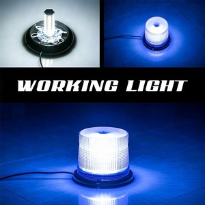 60 watts khẩn cấp xoay màu xanh LED Đèn hiệu cảnh báo ánh sáng - Product Image 6