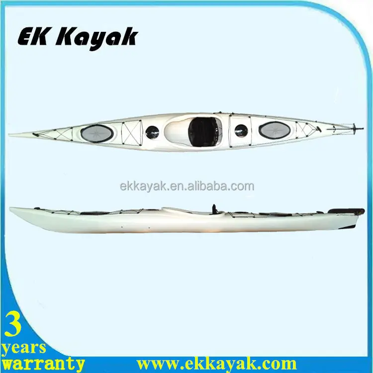 Usato singola persona di plastica sea kayak/canoa in vendita