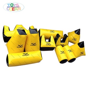 2024 nuevo producto caliente búnkeres de paintball inflables búnkeres de aire como <span class=keywords><strong>Doritos</strong></span> para búnkeres de paintball - Product Image 1