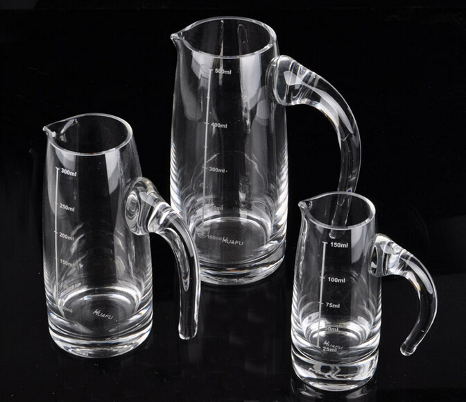 Wholesale bulk crystal wine measure glass decanter