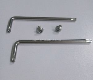 T6 T8 T10 T12 broches clés <span class=keywords><strong>torx</strong></span> avec trou jeu d'outils clé pour vis de sécurité - Product Image 2