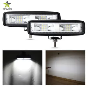 Best Sale 20W Super Slim Bright White 12V 24 Volt 6.3 Inch Led Work Flood Light Bar Para Moto