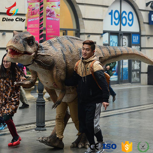 Costume de dinosaure Tyrannosaurus réaliste pour parc à thème jurassique - Product Image 4