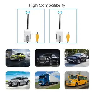 RCA DC9V ~ 24 v Heavy-duty 2.4 ghz Camera Xe Hơi Không Dây Transmitter & Receiver