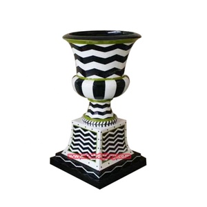 Personalizado al aire libre jardín calle paisaje decoración diseño arte escultura moda fibra <span class=keywords><strong>de</strong></span> vidrio maceta hecha <span class=keywords><strong>de</strong></span> resina - Product Image 4