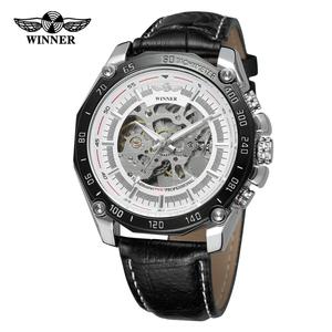 T-winner Factory Own Design <span class=keywords><strong>Team</strong></span> Luxury Mens Designer Watches OEM Big Hand Bayan Saat miglior orologio meccanico automatico scheletro - Product Image 4