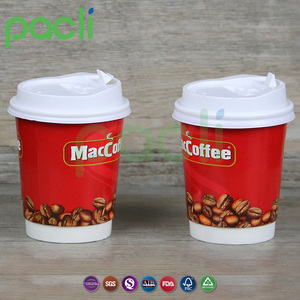 SGS aprobado popular al por mayor de encargo plástico taza de café sorber tapa - Product Image 1