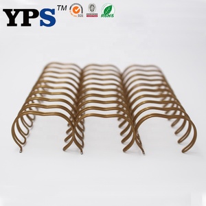 Pengikat ungu berkualitas tinggi dengan gulungan kawat pengikat <span class=keywords><strong>Loop</strong></span> cincin ganda ujung bersudut 90 derajat-konstruksi logam awet - Product Image 6