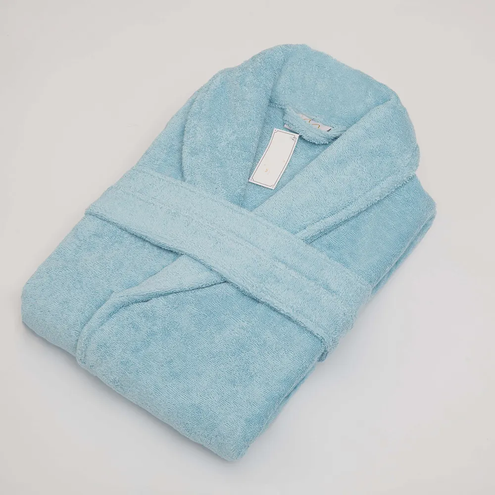 Good Quality Home and Hotel Bathrobe Fashion Style Bath Robe Cotton Soft Egyptian Cotton Bathrobe