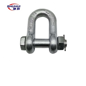 D 수갑 활과 Dee 유형 수갑 Fifferent 유형 1T 50T G209 G210 G2130 G2150 안전 요인 4:1 족쇄 - Product Image 4