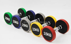 Manubrio Rotondo in Acciaio Rivestito in PU per Bodybuilding, Rafforzamento Muscolare, Allenamento Incrociato e Palestra Domestica - Product Image 5
