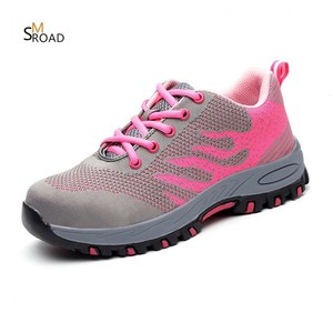 <span class=keywords><strong>Scarpe</strong></span> Antinfortunistiche da <span class=keywords><strong>Uomo</strong></span> alla Moda con Punta in Acciaio e Superficie Traspirante in Tessuto Fly Weave - Product Image 3