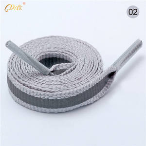 [6] 도매 8mm 반사 신발 끈 플랫 신발 끈 안전한 신발 끈 - Product Image 6