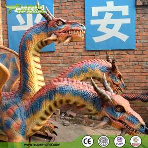 ニューライフサイズスリーヘッドドラゴンパークアニマトロニック - Product Image 6