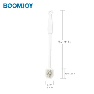 하이 퀄리티 고무 긴 손잡이 흰색 청소 작은 컵 브러시 Q4