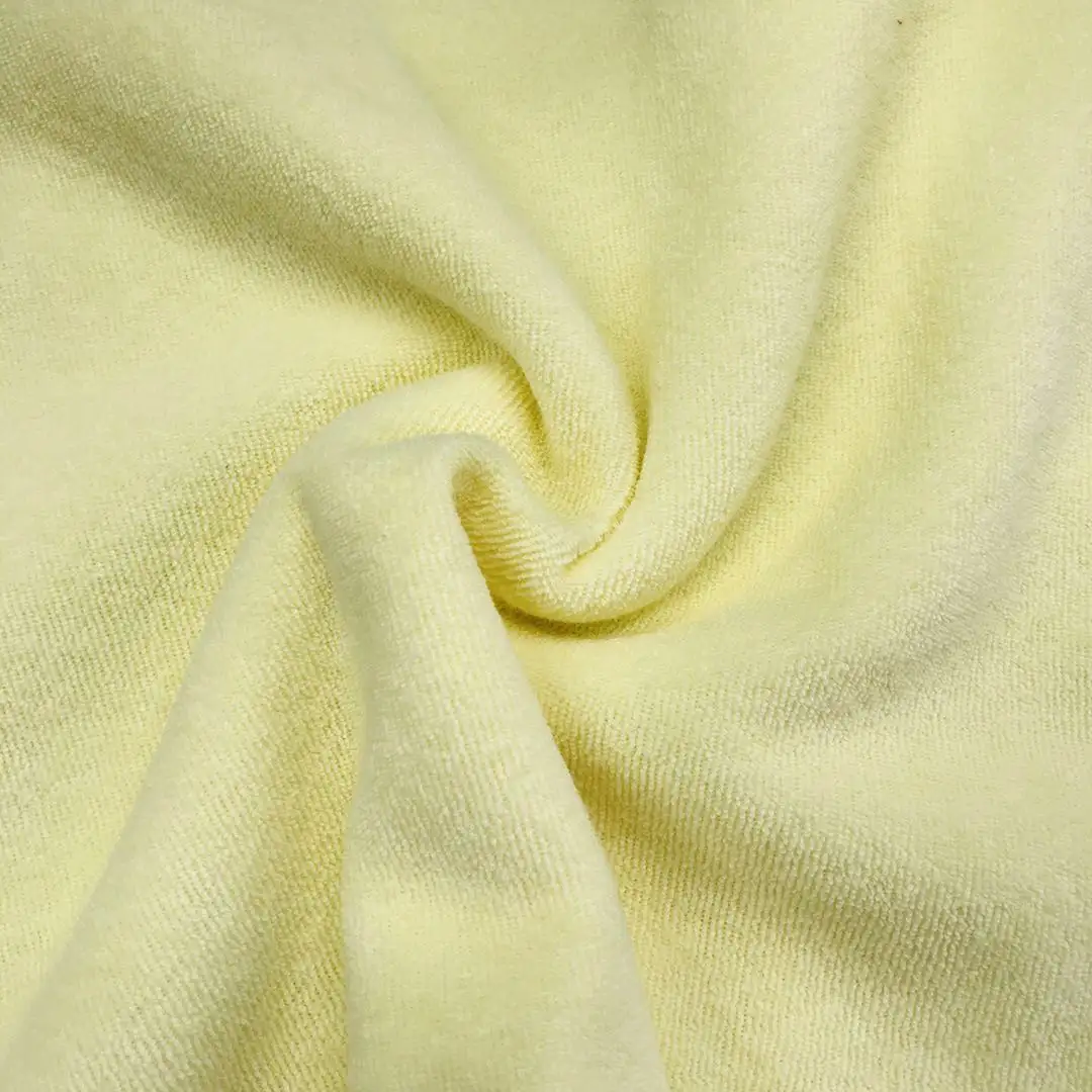 80% Katoen 20% polyester geverfd badstof handdoeken stof voor thuis textiel China groothandel