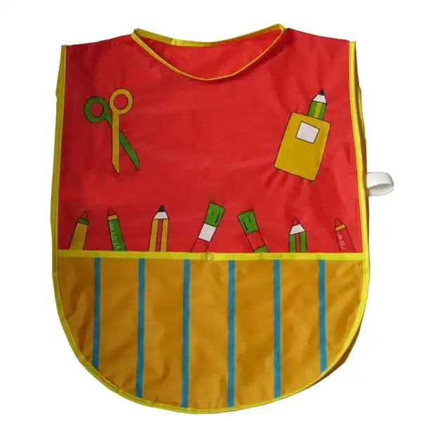 plastic waterproof peva kids painting apron