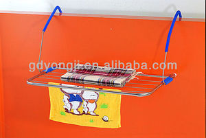 FIRST <span class=keywords><strong>HORSE</strong></span> 5M Tendedero de Acero Inoxidable para Balcón, Plegable, Ahorra Espacio, Tipo Torre - Product Image 2