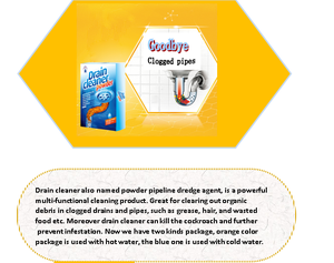 Déboucheur de canalisations en poudre à prix réduit avec de la <span class=keywords><strong>soude</strong></span> <span class=keywords><strong>caustique</strong></span> - Product Image 6