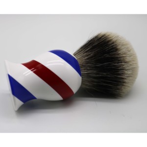 <span class=keywords><strong>Blaireau</strong></span> de <span class=keywords><strong>rasage</strong></span> en poils de <span class=keywords><strong>blaireau</strong></span> Silvertip personnalisé JDK 100% avec manche en acrylique - Product Image 2