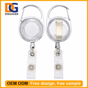 Round retráctil <span class=keywords><strong>ID</strong></span> Correa carrete insignia clip - Product Image 3