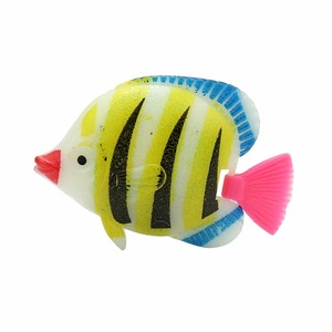 5 Pcs/Set Plastik Palsu Floating Buatan Ikan Tropis Simulasi Vivid Lanskap Tangki Akuarium Ornamen Dekorasi Aksesoris - Product Image 4