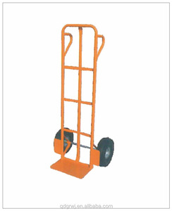 Chariot à main en acier inoxydable <span class=keywords><strong>200kg</strong></span>, chariot de plateforme à deux roues - Product Image 3