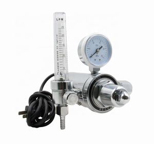 Réducteur de pression de gaz industriel avec débitmètre, chauffage électrique, CO2, nouveauté - Product Image 1
