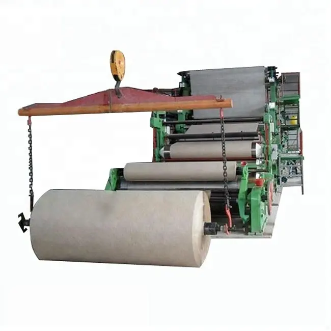 เหอหนาน Fuyuan เครื่องรีไซเคิลกระดาษเสียราคากล่องสีน้ำตาลผลิตภัณฑ์กระดาษคราฟท์ทำให้เครื่องจักรสายการผลิต