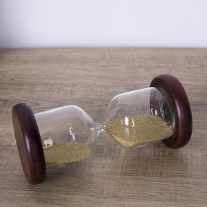 Minuterie <span class=keywords><strong>sablier</strong></span> automatique pour enfants, 20 minutes, 30 demi-heures, bouteille de sable, entonnoir, protection contre les chutes, cadeau d'anniversaire créatif - Product Image 2