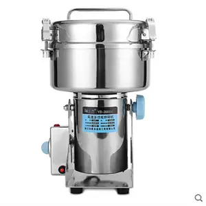 2000g high quality newest type nut flourmill grinder for food mini flour mill