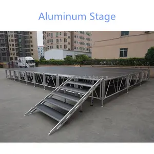 RK folding aluminum portable stage/wooden stage platform/mobile stage for sale