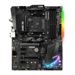 <span class=keywords><strong>Carte</strong></span> mère <span class=keywords><strong>MSI</strong></span> AMD <span class=keywords><strong>B450</strong></span> GAMING PRO CARBON AC 64GB DDR4 AM4 PCI-E ATX d'occasion - Product Image 2
