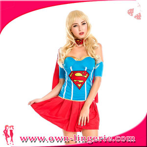venta al por mayor instyles deluxe traje de superhéroe <span class=keywords><strong>superwoman</strong></span> disfraces - Product Image 1