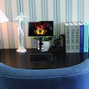 ขาตั้งจอ LCD LED แบบปรับได้เต็มที่ แขนเดี่ยว รองรับหน้าจอขนาด 13"-27"  รองรับ <span class=keywords><strong>VESA</strong></span> สูงสุด <span class=keywords><strong>100x100</strong></span>  วัสดุเหล็ก รับน้ำหนักได้ 10 กก. - Product Image 6