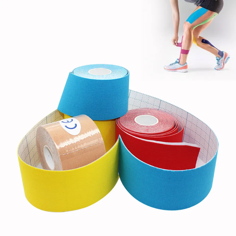 New hot selling product sports Elastic Kinesiology Therapeutic Tape Athletic Tape ,cotton sports tape